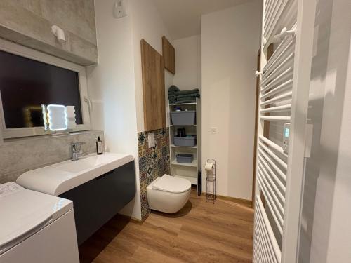 Phòng tắm tại Le Chalet