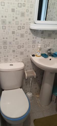 Koupelna v ubytování Modern Furnished Apartment