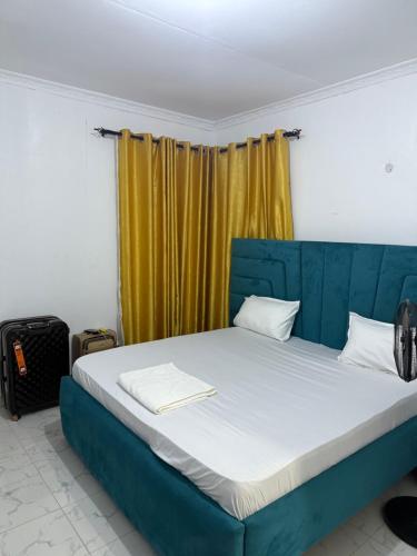 Ένα ή περισσότερα κρεβάτια σε δωμάτιο στο Wrens cosy home