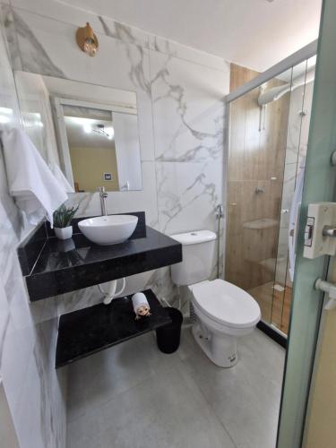 Et badeværelse på Solar dos Reis