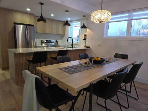 Η κουζίνα ή μικρή κουζίνα στο Mont Blanc 121-111