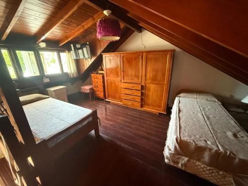 Postel nebo postele na pokoji v ubytování CASA El CORRALÓN