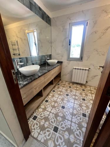 Et badeværelse på La piu Bella