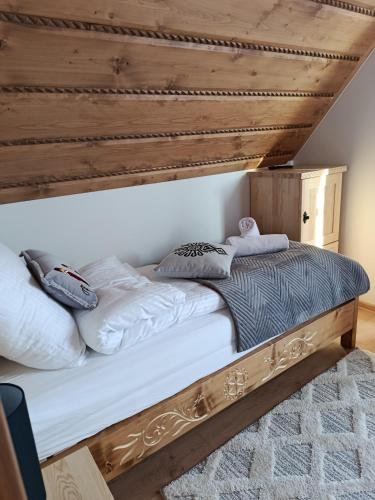 En eller flere senge i et værelse på Domek u Jurgowiana