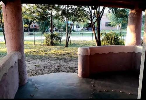 Vườn quanh Cabaña La Rosadita