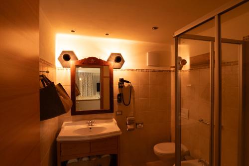 Koupelna v ubytování Planat