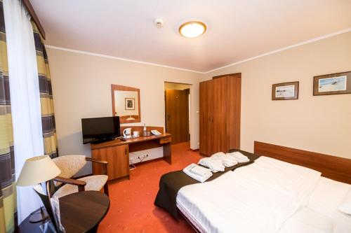 Sjónvarps- og/eða afþreyingartæki á Nowa - Ski SPA Hotel