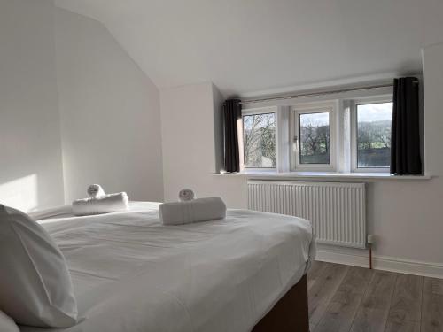 En eller flere senge i et værelse på Dale View