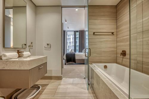 Et badeværelse på Belle Vue at Ellipse