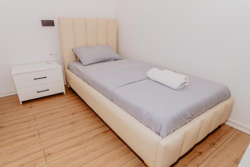 En eller flere senge i et værelse på BnB Tirana Center