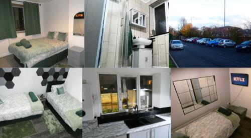 Spacious 3 Bedrooms 7 Beds Maisonette with 1 Bathroom 1WC 4 Smart TV's with Adaptable Lounge Area Tram access near Salford Quays and MCR City Centre photo 79