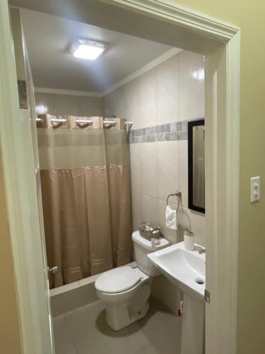 Koupelna v ubytování The Colosseum St Kitts