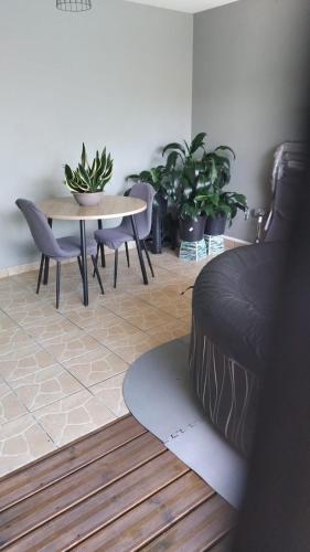 Χώρος καθιστικού στο Le Lys de la paix