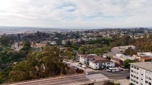 Udsigt til San Diego eller udsigt til byen taget fra lejligheden