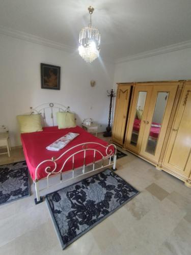 Ένα ή περισσότερα κρεβάτια σε δωμάτιο στο L'élégance au sommet