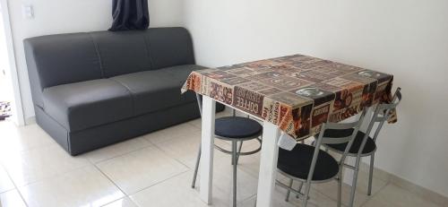 Et opholdsområde på Sol Nascente Apartamentos - Pontal do Sul