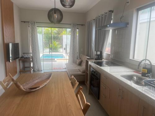 Køkken eller tekøkken på Villa Darius