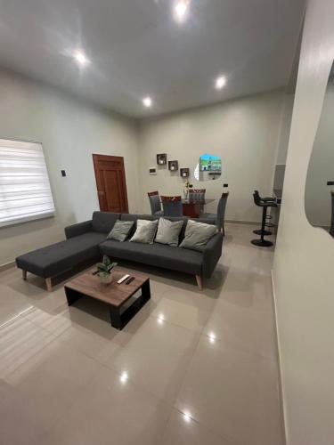 Khu vực ghế ngồi tại Casa Moderna Premium con Aire Acondicionado y Cine