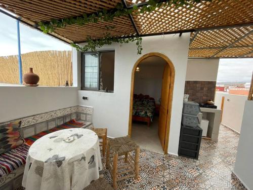 Kuchyň nebo kuchyňský kout v ubytování summerhouseberber