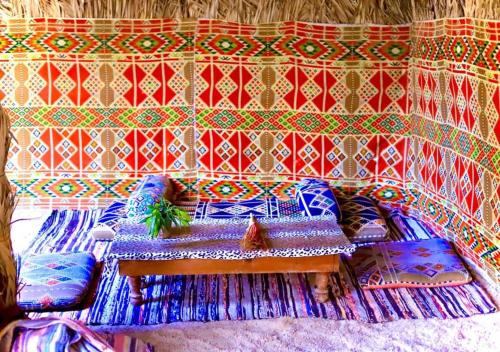 Posezení v ubytování Siwa ajubar resort