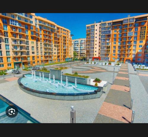 Бассейн в Центр Чернівці по добові апартаменти Воробкевича 31а, Водограй, Черемош Автовокзал или поблизости