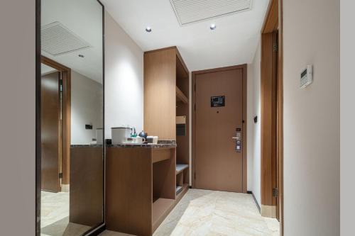 Et badeværelse på Atour X Hotel Shanghai Hongqiao Airport Konggang Road