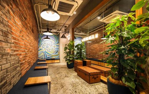 Гостиная зона в The Kitchen Hostel Ao