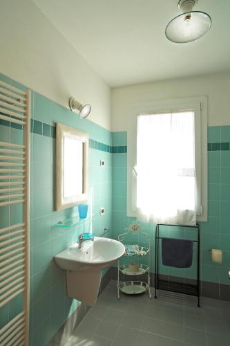 Koupelna v ubytování Agriturismo Il Magicorto