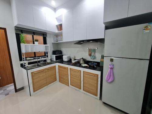 Køkken eller tekøkken på Alice pool villa in Krabi