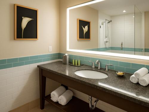 Ванная комната в Parc Soleil, a Hilton Grand Vacations Club- STUDIO ST3