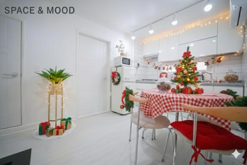 Køkken eller tekøkken på SPACE & MooD