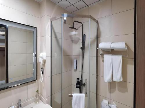 Koupelna v ubytování Green Tree Inn Express Jiangsu Taizhou Xinghua RT-Mart