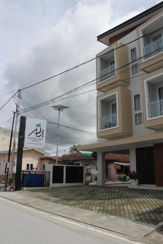 Het gebouw waarin het hotel zich bevindt