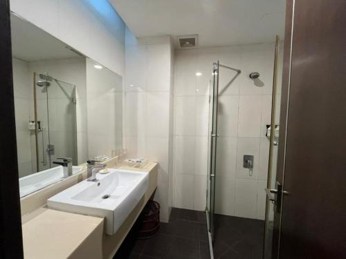 Koupelna v ubytování Kingston Hotel 18 - Kuala Lumpur Sri Damansara