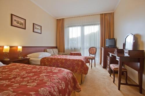 Ένα δωμάτιο στο Hotel Klimek Spa