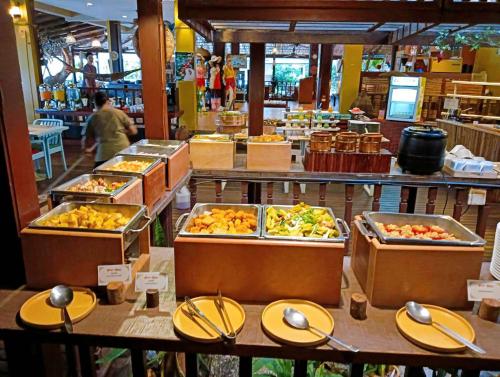 Eten bij of ergens in de buurt van het resort

