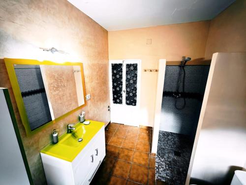 Et badeværelse på El Andén del Hueznar