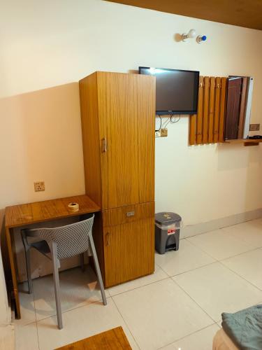 Cuina o zona de cuina de Hotel Dhanmondi