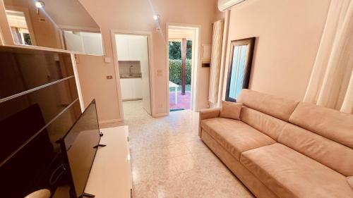 Et opholdsområde på Villa Angiolina