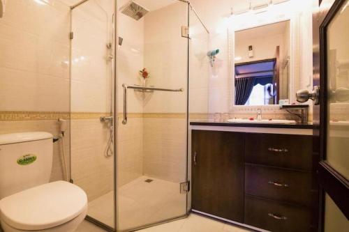 Koupelna v ubytování Hanoi Dai Duong Hotel 1