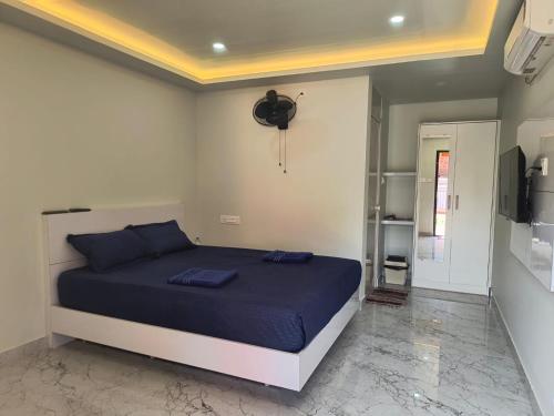 Postel nebo postele na pokoji v ubytování Mystic Rock Staycations