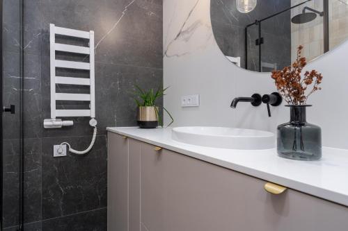 Koupelna v ubytování Barlickiego Residence