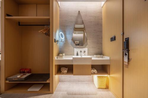 Un baño de Atour X Hotel Zaozhuang High-Railway Station