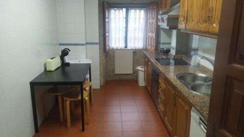 Køkken eller tekøkken på hotel La rectoral