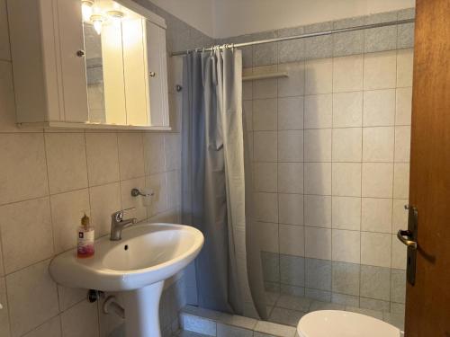 Koupelna v ubytování Georgia