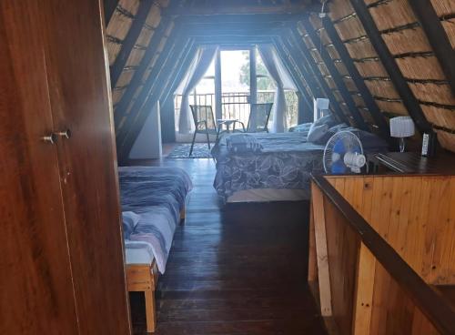 Χώρος καθιστικού στο Eagles Nest