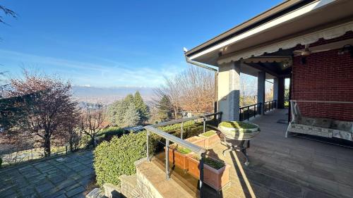 Balkón nebo terasa v ubytování Panoramic VILLA