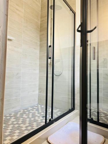 Koupelna v ubytování ODEairbnb