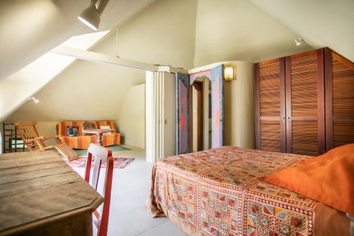 Posezení v ubytování Toshu - Two Bedrooms in Heaven