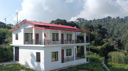 Bygningen som den private indkvartering ligger i